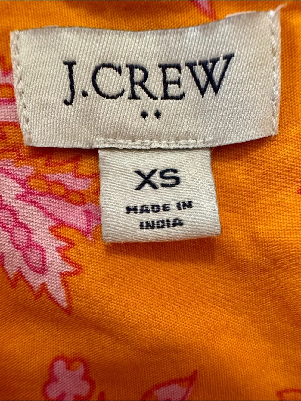 J. Crew vibrant tone down